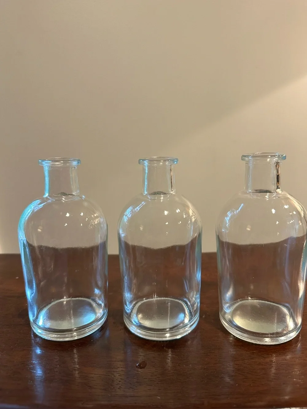 Vintage • set of 3 • glass bottles • medicine bottles - Picture 4 of 4